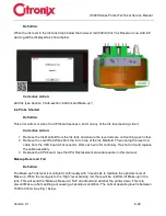 Предварительный просмотр 190 страницы Citronix ci5200 Technical & Service Manual