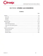 Предварительный просмотр 241 страницы Citronix ci5200 Technical & Service Manual