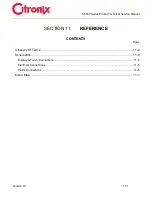 Preview for 282 page of Citronix ci5200 Technical & Service Manual