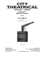 City Theatrical RadioScan User Manual preview