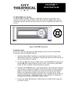 Preview for 1 page of City Theatrical SHoW DMX Quick Start Manual