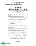 Предварительный просмотр 8 страницы City Theatrical The SHoW DMX 5691 User Manual