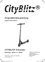 Preview for 1 page of CityBlitz CB049 Original Instructions Manual