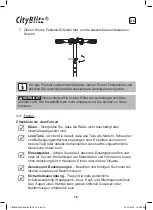 Preview for 16 page of CityBlitz CB049 Original Instructions Manual