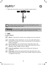 Preview for 38 page of CityBlitz CB049 Original Instructions Manual