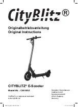 CityBlitz CB050SZ Original Instructions Manual preview