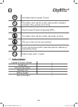 Preview for 27 page of CityBlitz CB050SZ Original Instructions Manual