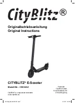 Предварительный просмотр 1 страницы CityBlitz CB064SZ Original Instructions Manual