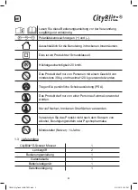 Предварительный просмотр 6 страницы CityBlitz CB064SZ Original Instructions Manual