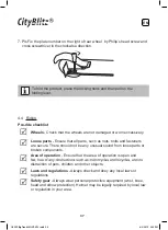 Предварительный просмотр 39 страницы CityBlitz CB064SZ Original Instructions Manual