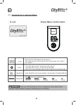 Preview for 17 page of CityBlitz CB079SZ Original Instructions Manual