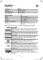 Preview for 4 page of CityBlitz E-Scooter CB014A Original Instructions Manual