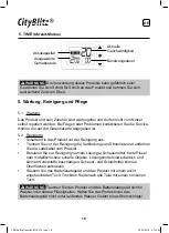 Preview for 18 page of CityBlitz E-Scooter CB014A Original Instructions Manual