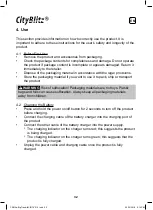 Preview for 32 page of CityBlitz E-Scooter CB014A Original Instructions Manual