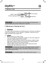 Preview for 38 page of CityBlitz E-Scooter CB014A Original Instructions Manual