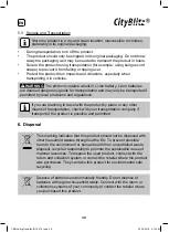 Preview for 39 page of CityBlitz E-Scooter CB014A Original Instructions Manual