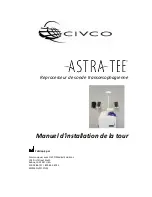 Preview for 3 page of Civco ASTRA TEE A6172-01 Installation Manual