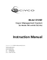 Civco G14SD Instruction Manual preview