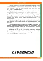 Preview for 2 page of Civemasa AACRP Owner'S Manual