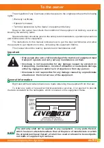 Preview for 4 page of Civemasa AACRP Owner'S Manual