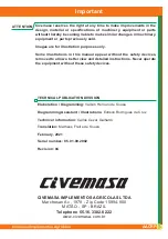 Preview for 38 page of Civemasa AACRP Owner'S Manual