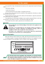 Preview for 4 page of Civemasa CRO 4.0 Operator'S Manual