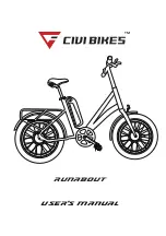 Civibikes Runabout User Manual предпросмотр