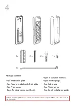 Предварительный просмотр 4 страницы Civintec Cidron Slimline Installation Manual