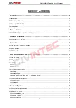 Preview for 5 page of Civintec CN56 Series User Manual