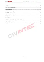 Preview for 7 page of Civintec CN56 Series User Manual