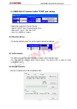 Preview for 22 page of Civintec CN56 Series User Manual