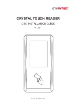 Предварительный просмотр 1 страницы Civintec CRYSTAL TOUCH CT5 Installation Manual