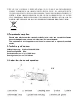 Preview for 2 page of Cixi City HengJin Electron D002F-W Instruction Manual