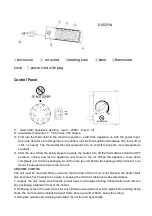 Preview for 3 page of Cixi City HengJin Electron D002F-W Instruction Manual