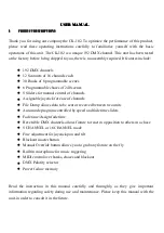 Preview for 2 page of CK Light 192CH DMX CONTROLLER II User Manual