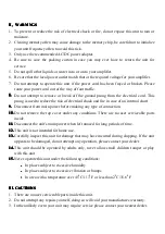 Preview for 3 page of CK Light 192CH DMX CONTROLLER II User Manual