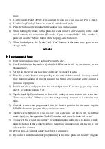 Preview for 8 page of CK Light 192CH DMX CONTROLLER II User Manual