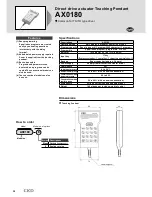 Preview for 54 page of CKD AX1000T Series Manual