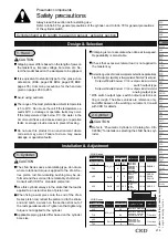 Preview for 3 page of CKD BHA-LN-01CS Manual