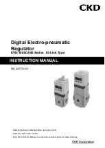 CKD EVD-1000 Series Instruction Manual preview