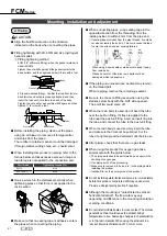 Предварительный просмотр 26 страницы CKD FCM-0001 AI Manual