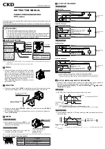 CKD PPX Series Instruction Manual preview