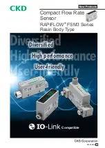 CKD RAPIFLOW FSM3 Series Manual preview