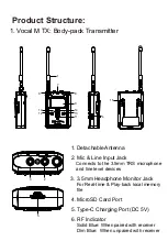 Preview for 5 page of CKMOVA Vocal M User Manual