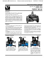 Preview for 7 page of CLA-VAL 100-01 Installation, Operation And Maintanance