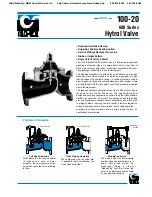 Preview for 13 page of CLA-VAL 100-01 Installation, Operation And Maintanance