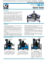 Preview for 9 page of CLA-VAL 693-01 Installation Operation & Maintenance