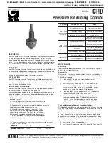 Preview for 21 page of CLA-VAL 694-01 Installation Operation & Maintenance