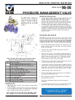 Preview for 11 page of CLA-VAL 698-06 Installation, Operation & Maintenance Manual