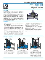 Preview for 15 page of CLA-VAL 698-06 Installation, Operation & Maintenance Manual